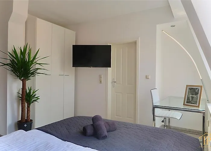 Gemuetliche Moderne Wohnung Mit Tv